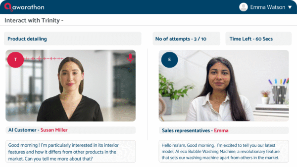 Sales coaching for L&d